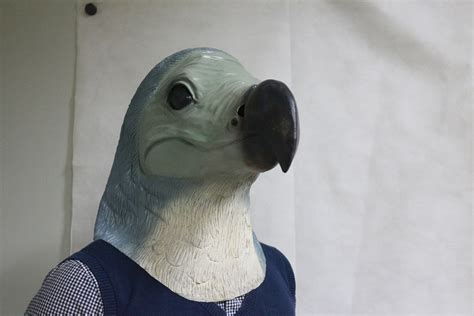 Bird Mask Dodo Grey Mistermask Nl