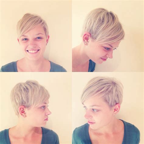 Ash Blonde Pixie Cut Haircut Ash Blonde Hair Hair Beauty