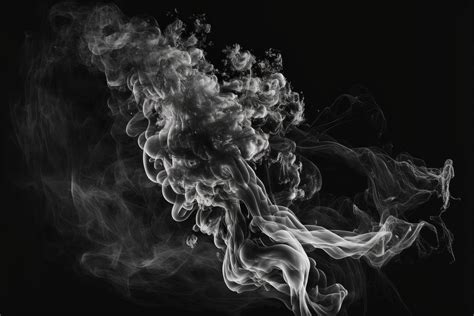 white smoke on black background for overlay effect 20417298 Stock Photo ...