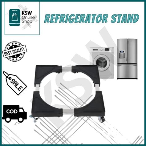 KSW REF STAND Heavy Duty Washing Machine Refrigerator Stand With