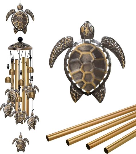 Amazon Outdoor Sea Turtles Wind Chimes Decor Memorial Wind