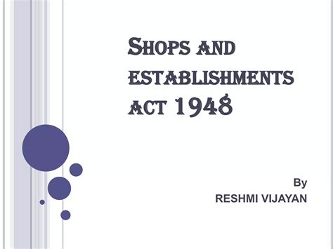 Shops And Establishment Multiple Choice Questions 2