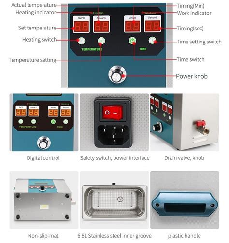 200kHz High Frequency Digital Ultrasonic Generator for High Precision ...