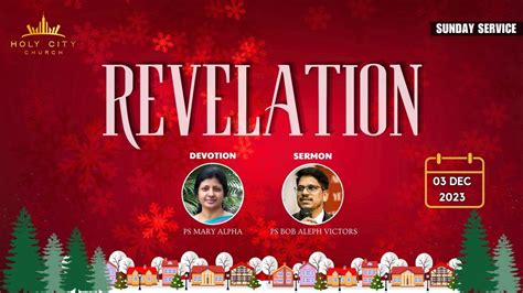 REVELATION SUNDAY SERVICE 3rd DEC BOB ALEPH VICTORS MARY ALPHA