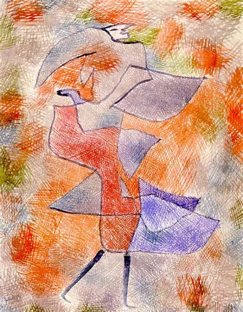 Diana In The Autumn Wind Kunstmuseum Bern Paul Klee