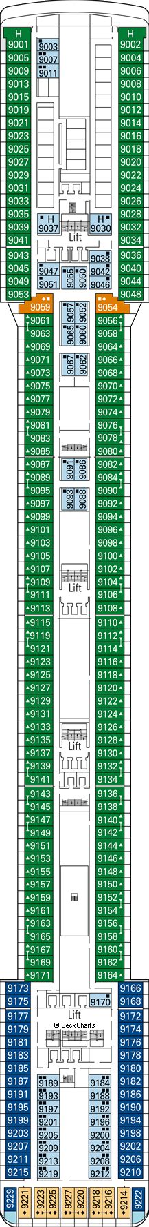 MSC Magnifica Deck Plans: Ship Layout, Staterooms & Map - Cruise Critic