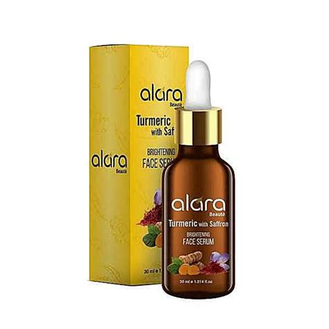 Alara Turmeric With Saffron Brightening Face Serum 30ml