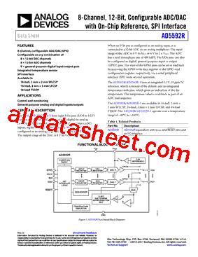 Ad Rbruz Rl Datasheet Pdf Analog Devices