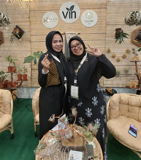 Pt Variegata Indah Nusantara Vin Ramaikan Pameran Floii Dengan