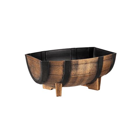 Millwood Pines 16In Whiskey Barrel Planter Wayfair