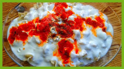 Turkish Manti Ravioli Like Dish Served With Garlic Yoghurt Simply