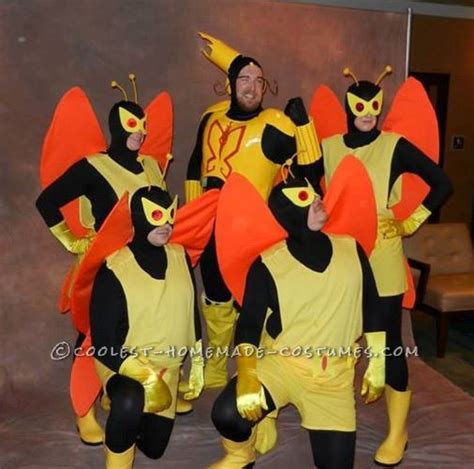 Cool DIY All-Guys Group Costume: Monarch Henchman from The Venture Bros.