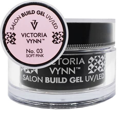 Zestaw Victoria Vynn Żel budujacy Build Gel 03 Soft Pink Szablony 50 ml