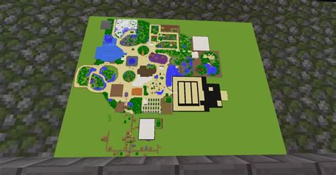 Large Zoo Minecraft Map