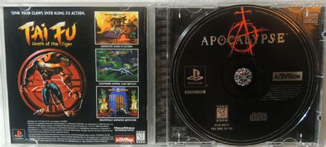 Apocalypse - PS1 - Complete (Sony PlayStation 1, 1998) Starring Bruce ...