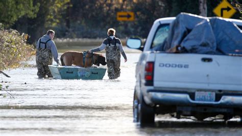 Snow Rain Brings Flood Concerns To Pacific Northwest