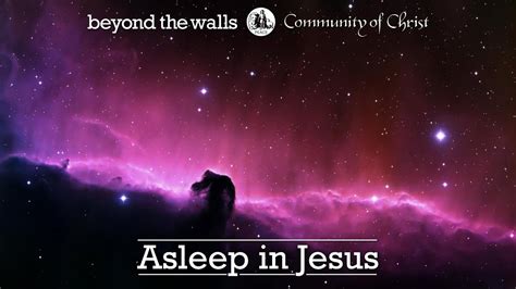 Asleep In Jesus Youtube