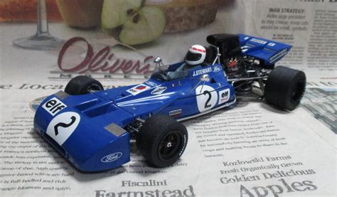 激レア絶版 EXOTO 1 18 1971 Tyrrell Ford 003 2 1971 German GP Jackie