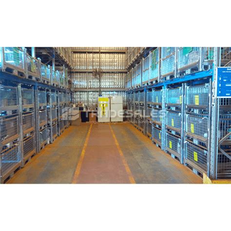 Heavy Duty Transport Cage With Fold Down Doors Double Width Tradesales