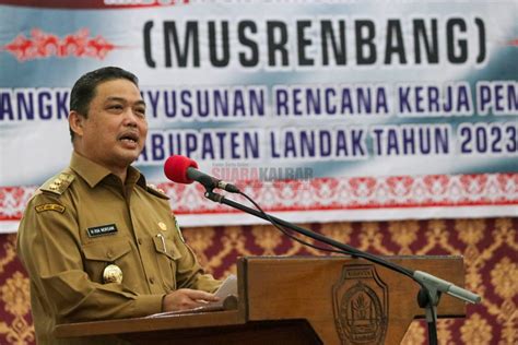 Musrenbang RKPD Landak Wagub Kalbar Peningkatan IPM Jadi Prioritas