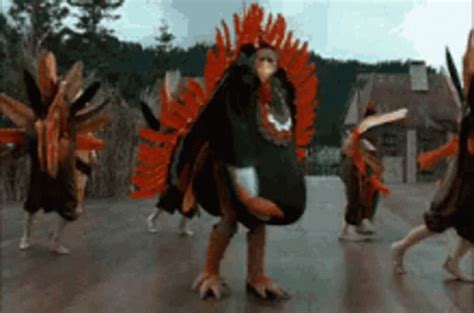 Thanksgiving Turkey Dance | GIF | PrimoGIF