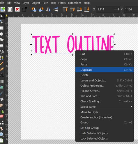 Mastering Text Effects Part 2 Creating A Text Outline Offset In