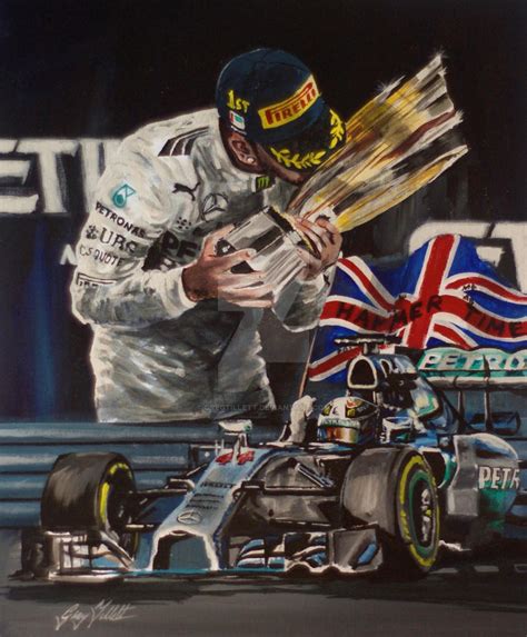 Lewis Hamilton 2014 Formula 1 World Champion By Gregtillett On Deviantart