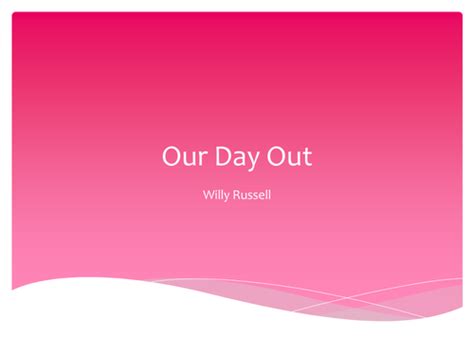 Our Day Out | Teaching Resources