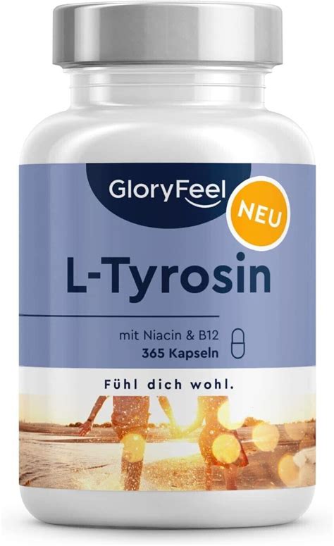 GloryFeel L Tyrosin Kapseln 365 Stk Ab 24 99 Preisvergleich Bei