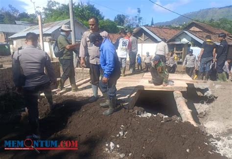 Pasca Banjir Bandang Ijen Tni Polri Bpbd Dan Masyarakat Bangun Tujuh