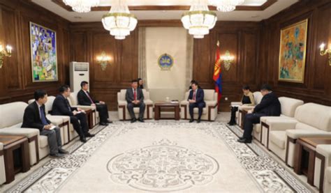 Ambassadar Xing Haiming Meets With Mongolian Newly Appointed Speaker Of