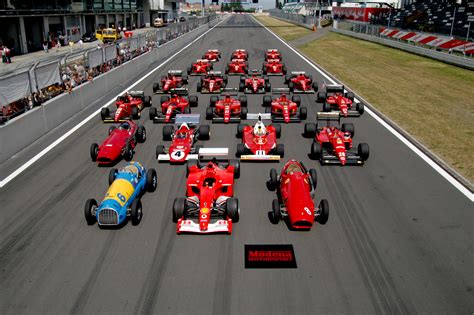 fileferrari formula  lineup   nurburgringjpg wikimedia commons