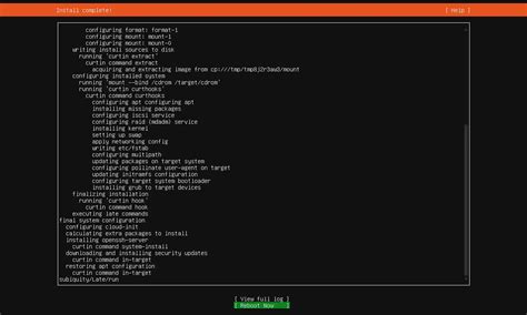 Ubuntu Minimal Server Installation