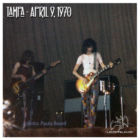 Tampa 1970 Led Zeppelin