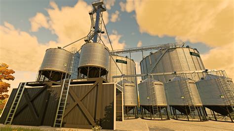 AGI TRIPLE SILO CORN DRYER V1 0 FS22 Mod