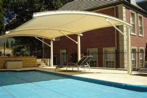 Pvc Modular Swimming Pool Tensile Structure At Rs Square Feet In