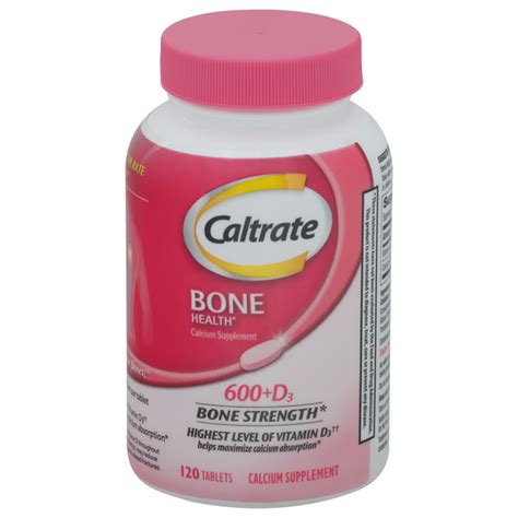 Save On Caltrate Bone Health Calcium 600 Vitamin D Supplement Tablets Order Online Delivery