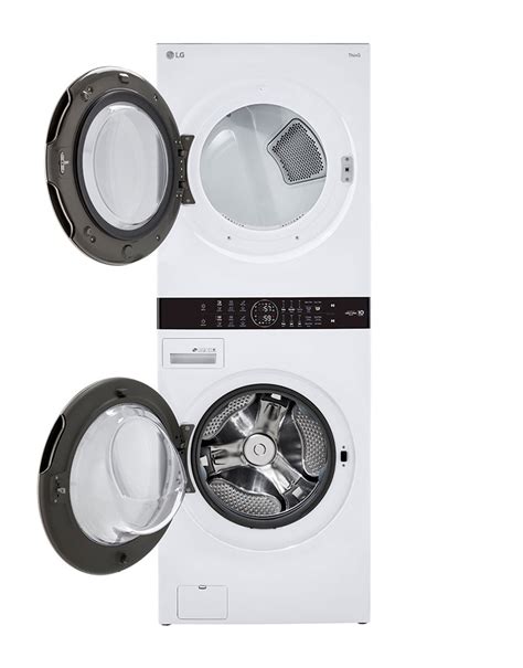 Lg Wke Hwa Single Unit Front Load Lg Washtower With Center Control