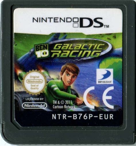 Ben Galactic Racing Cover Or Packaging Material Mobygames