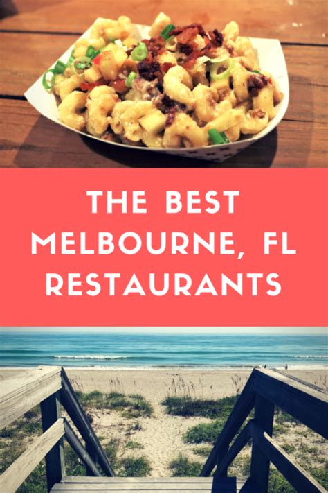 The 10 Best Melbourne Florida Restaurants Space Coast Living Magazine