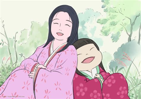 The Tale Of Princess Kaguya Fan Art Kaguya And Menowarawa Princess