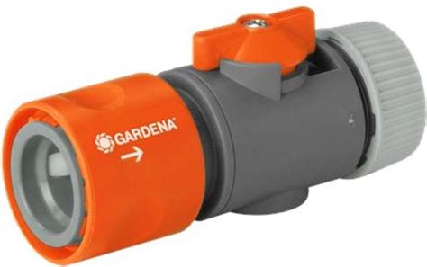 GARDENA System Slangkoppeling Waterstop Met Reguleerventiel 13 Mm