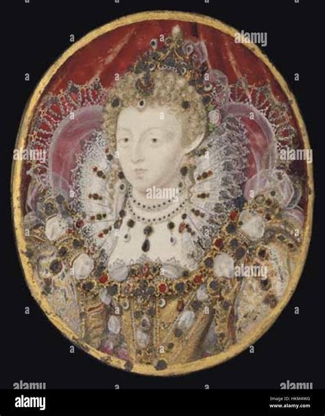 Nicholas Hilliard Elizabeth I V Stock Photo Alamy