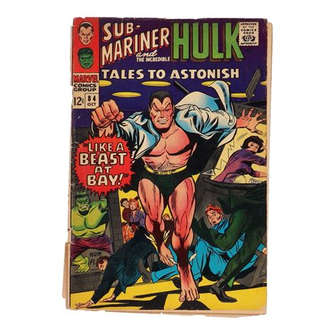 Tales To Astonish The Incredible Hulk The Sub Mariner Issue