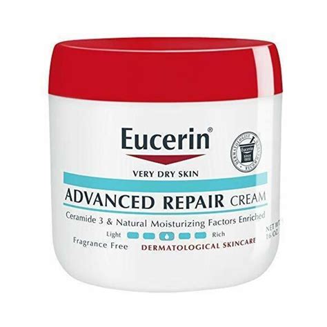 Eucerin Advanced Repair Cream Fragrance Free G Shop Cosmetics