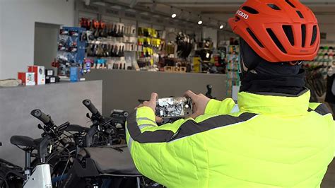 Werbegag von Evoworkx und Fahrradgeschäft in Bad Neustadt Azubi wurde