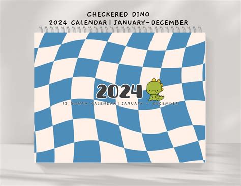 2024 Calendar Wall Calendar 2024 Kawaii Calendar Hanging Wall Calendar