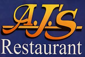 AJ's Restaurant - Food Menu