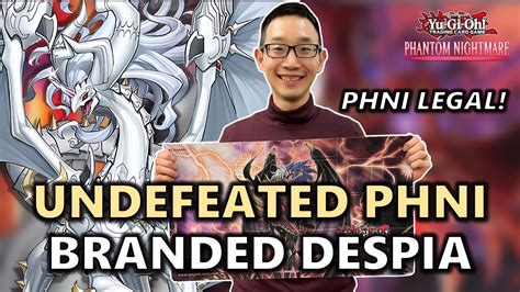 UNDEFEATED Phantom Nightmare Premiere Event Branded Despia Deck Profile