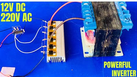 How To Make Simple Inverter 2000w Sine Wave 12v 230v Irfz44n Step By Step On How To Make